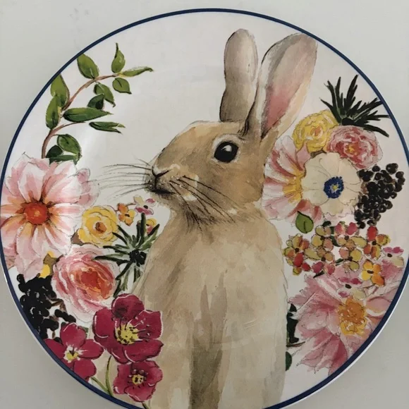 Pottery Barn Ceramic Plate Set of 4 - Picture 6 of 9